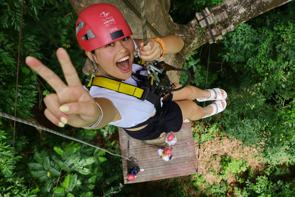 Zipline и верёвочный парк Микли